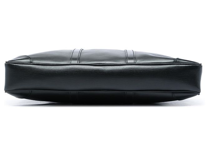 Louis Vuitton Black Epi Porte Documents Voyage Nero - vista 3