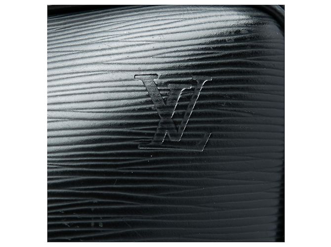Louis Vuitton Black Epi Porte Documents Voyage Nero - vista 5