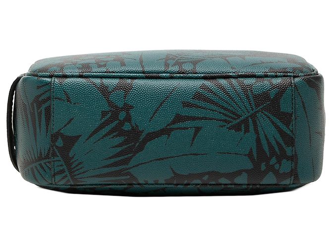 Pouch Saint Laurent Blue Grain De Poudre Tropical Palm - vista 3