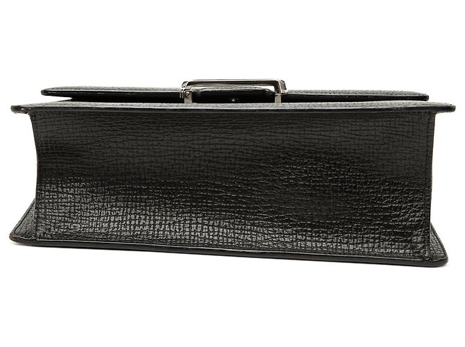 Borsa LOEWE in pelle testurizzata nera con manico superiore Nero - vista 3