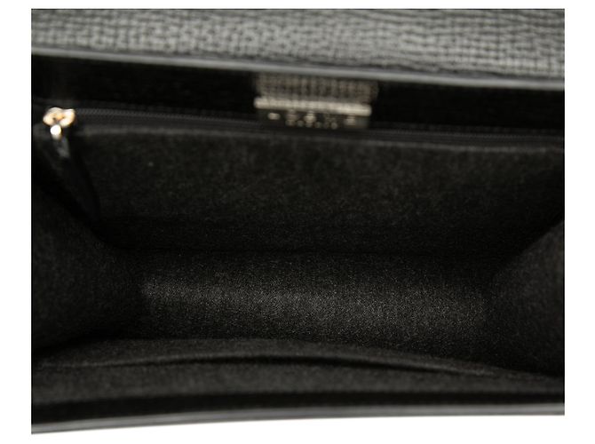 Borsa LOEWE in pelle testurizzata nera con manico superiore Nero - vista 4
