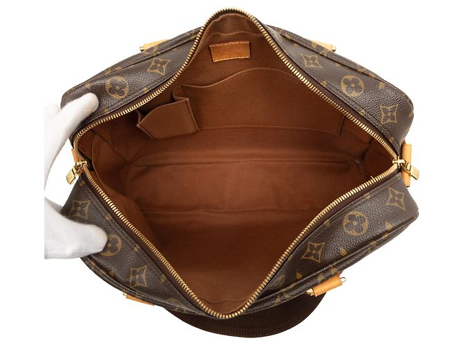 Louis Vuitton Brown Monogram Sac Bosphore Marrone - vista 4