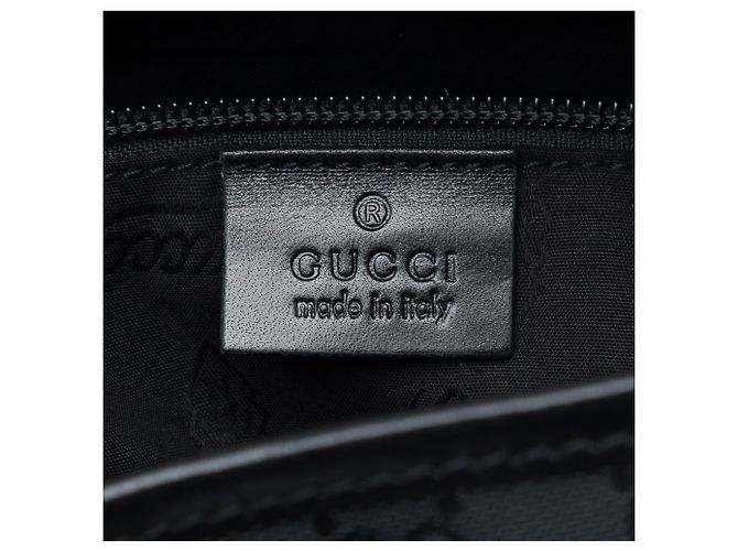 Gucci Black GG Imprime Weekender - view 5