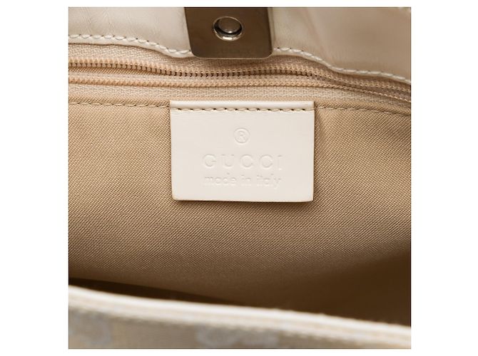 Borsa a tracolla Gucci in tela GG marrone - vista 5