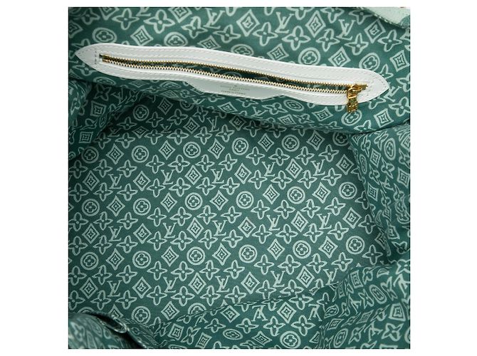 Louis Vuitton Green Monogram Tahitienne Cabas GM Verde - vista 4