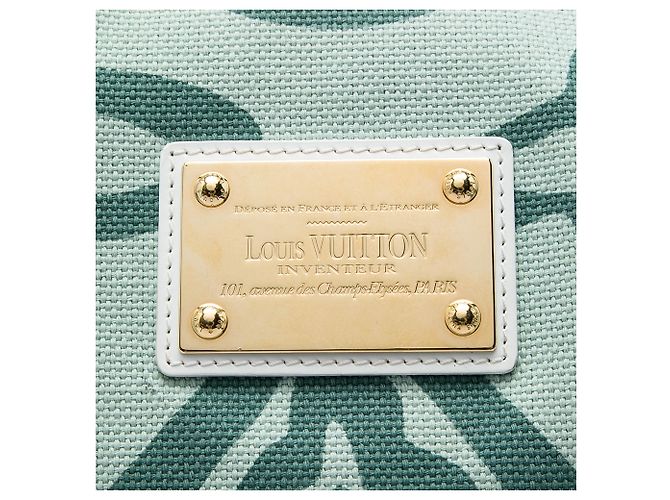 Louis Vuitton Green Monogram Tahitienne Cabas GM Verde - vista 5