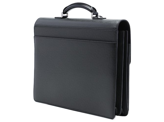 Louis Vuitton Black Taiga Robusto 2 Nero - vista 2