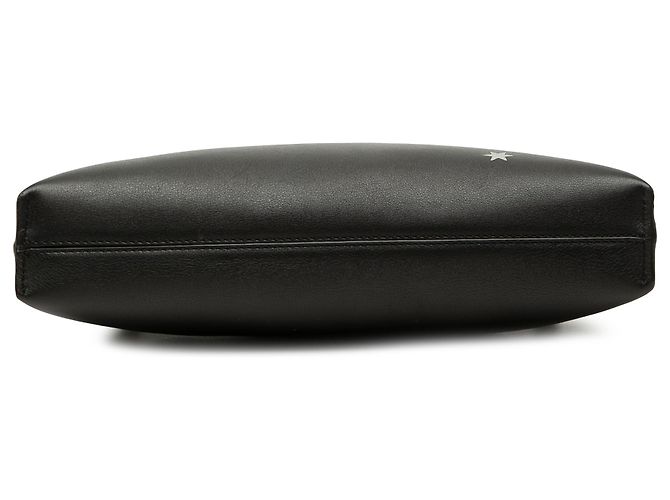 LOEWE Missy Satchel aus schwarzem Leder Small mit Sternen - Ansicht 3