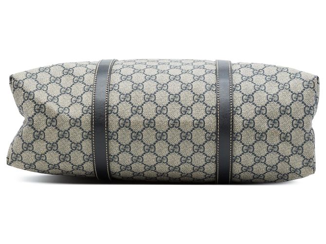 Borsa Tote Verticale Gucci Beige GG Supreme Joy - vista 3