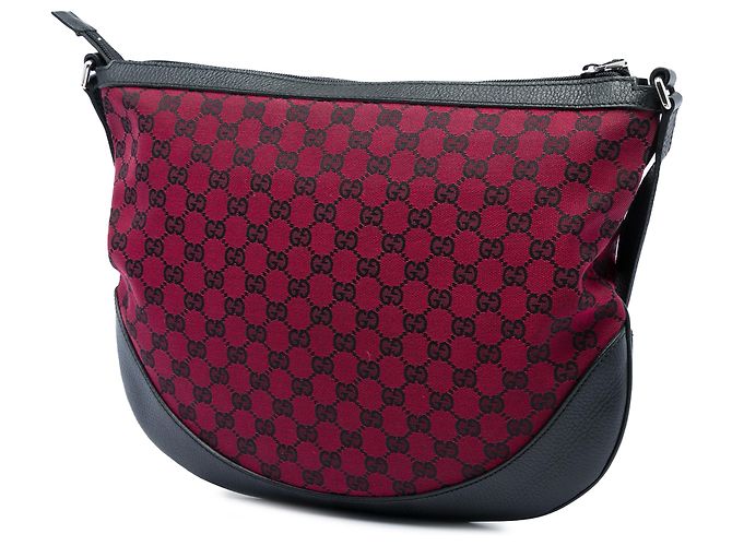 Borsa a tracolla Gucci Red GG Canvas Rosso - vista 2