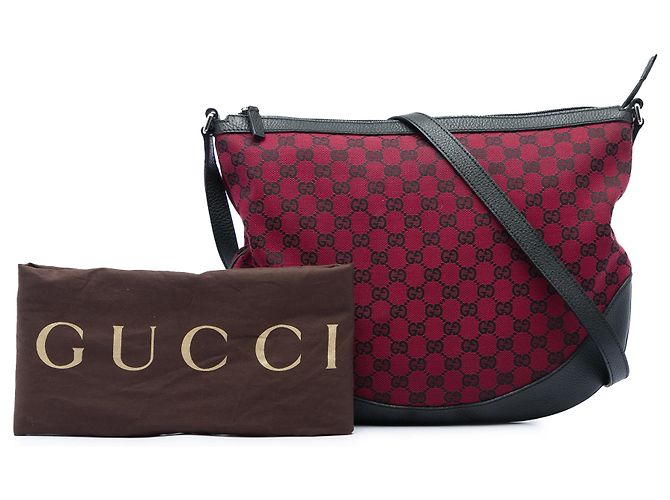 Borsa a tracolla Gucci Red GG Canvas Rosso - vista 6