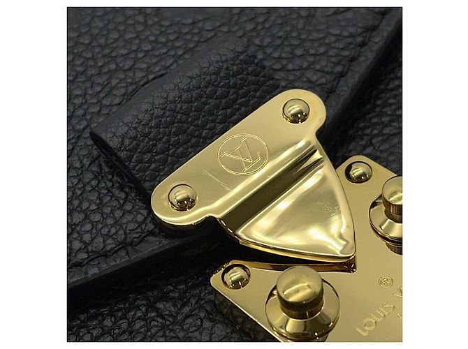 Louis Vuitton Monogram Empreinte Pochette Métis EW Nero - vista 13