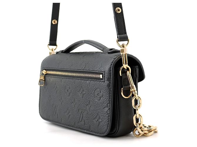 Louis Vuitton Monogram Empreinte Pochette Métis EW Nero - vista 2