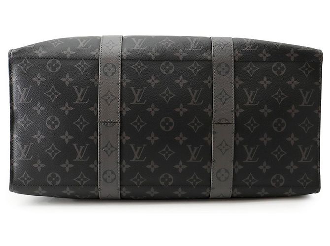 Louis Vuitton Monogram Eclipse Reverse Cabas Zip GM Tote Bag Schwarz - Ansicht 3