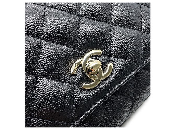 Borsa a mano Chanel Matelassé Nera Nero - vista 10