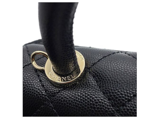 Borsa a mano Chanel Matelassé Nera Nero - vista 11