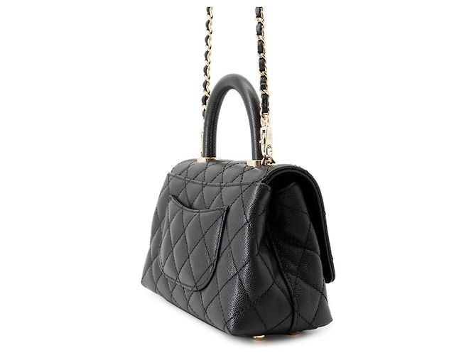 Borsa a mano Chanel Matelassé Nera Nero - vista 2