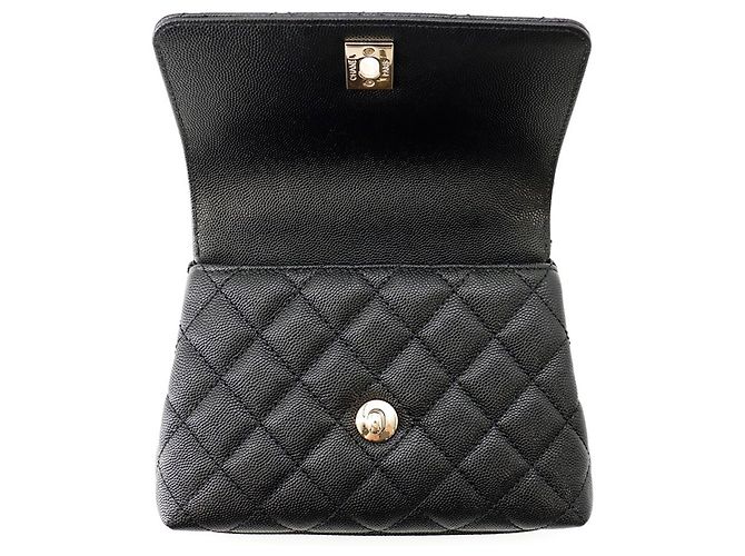 Borsa a mano Chanel Matelassé Nera Nero - vista 5