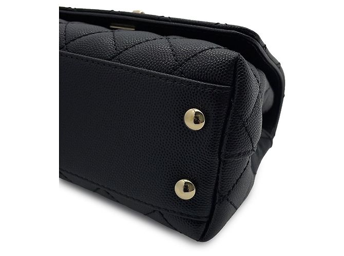 Borsa a mano Chanel Matelassé Nera Nero - vista 9
