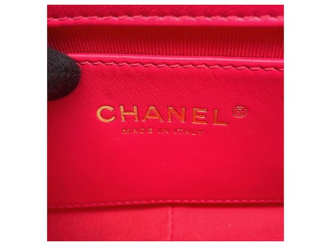 Borsa a tracolla Mini Flap Chanel Matelassé Rosa - vista 16