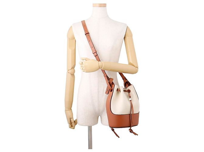 Borsa a spalla Loewe Balloon Marrone - vista 5