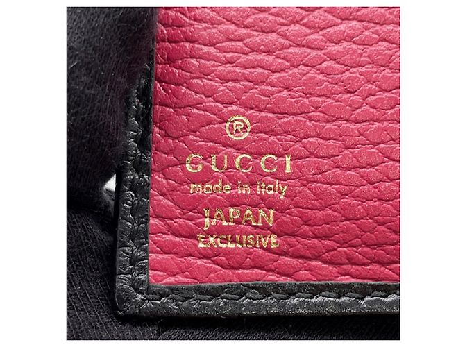 Cartera bi-fold Gucci GG Marmont Negro - vista 11