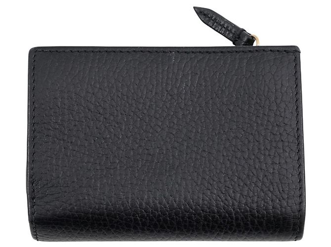 Cartera bi-fold Gucci GG Marmont Negro - vista 3