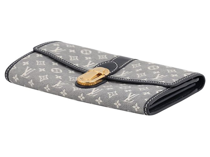 Sarah Cartera Larga Louis Vuitton Monogram Idylle Negro - vista 2