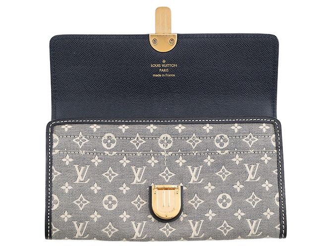Sarah Cartera Larga Louis Vuitton Monogram Idylle Negro - vista 4
