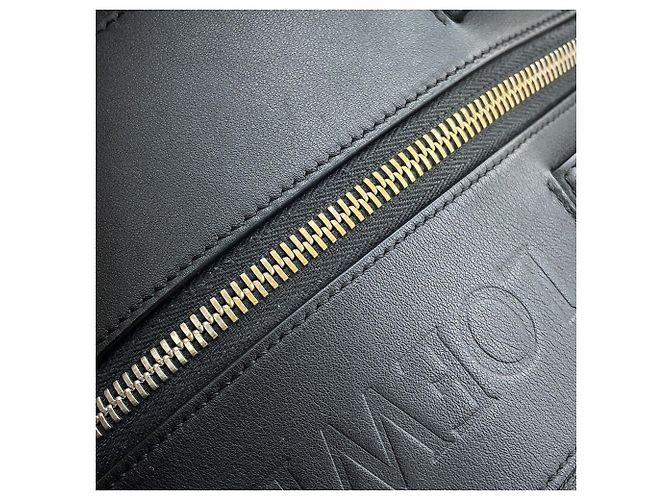 Zaino convertibile in pelle Loewe Nero - vista 15