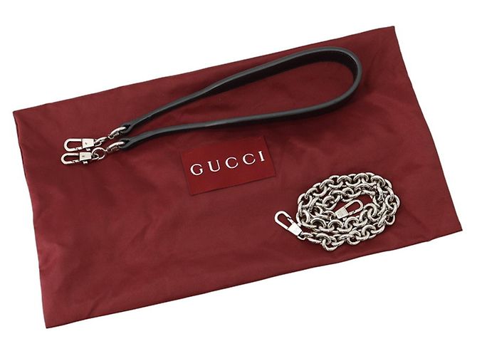 Borsa a mano in pelle Small Horsebit Gucci Nero - vista 17