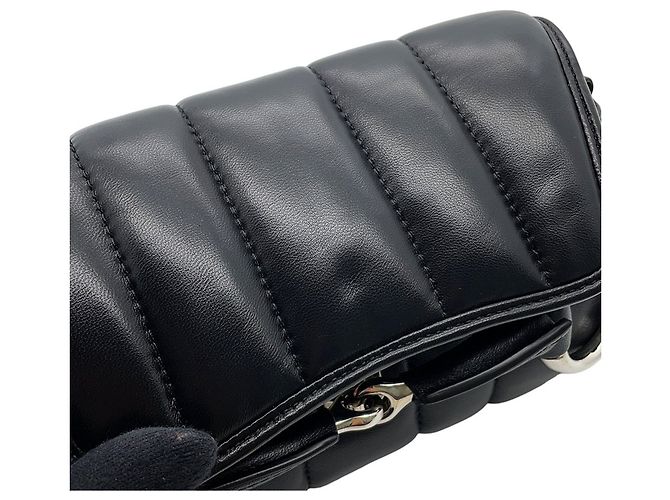 Borsa a mano in pelle Small Horsebit Gucci Nero - vista 7