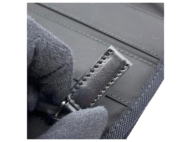 Prada Body Bag Triangle Security Pouch Nero - vista 10