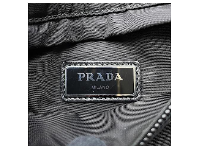 Prada Body Bag Triangle Security Pouch Nero - vista 13
