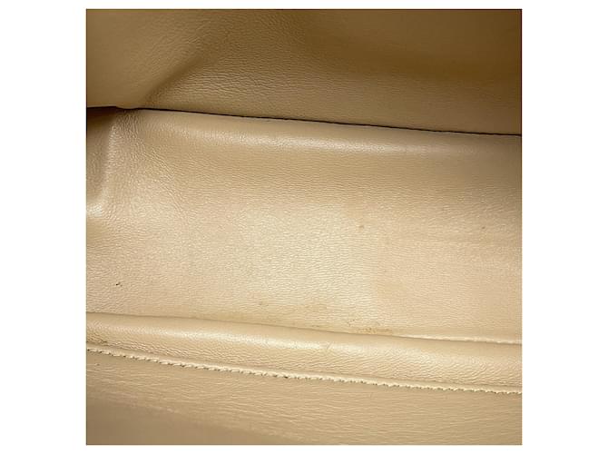 Borsa a mano in pelle Prada Triangle Beige - vista 14