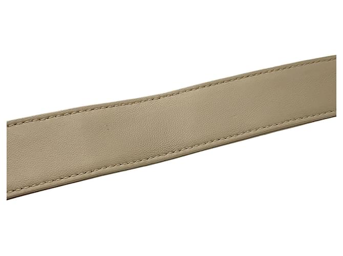 Borsa a mano in pelle Prada Triangle Beige - vista 16