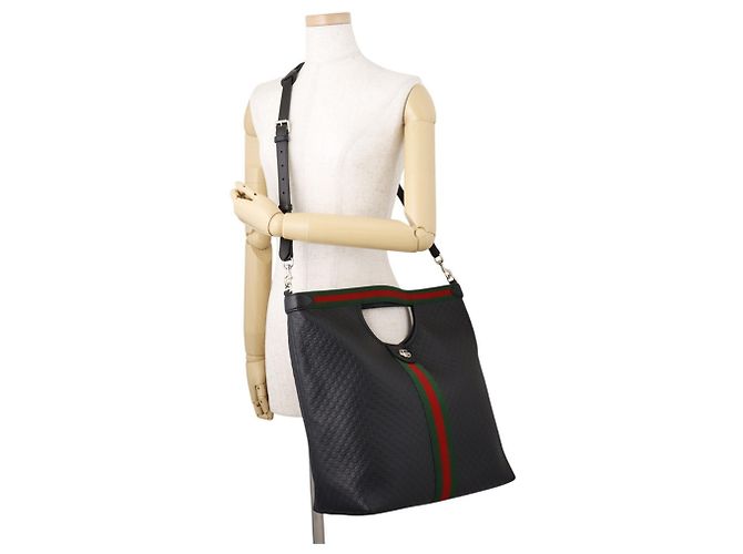 Borsa Tote Gucci Ophidia Nero - vista 5