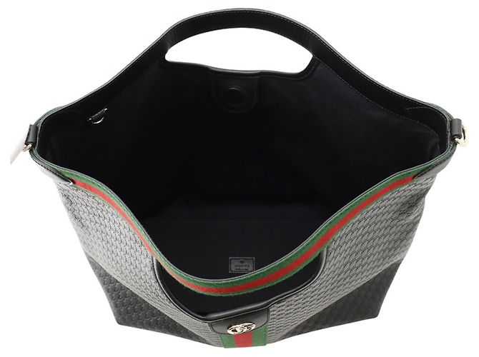 Borsa Tote Gucci Ophidia Nero - vista 6