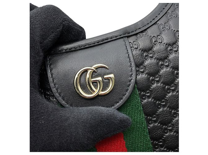 Borsa Tote Gucci Ophidia Nero - vista 9