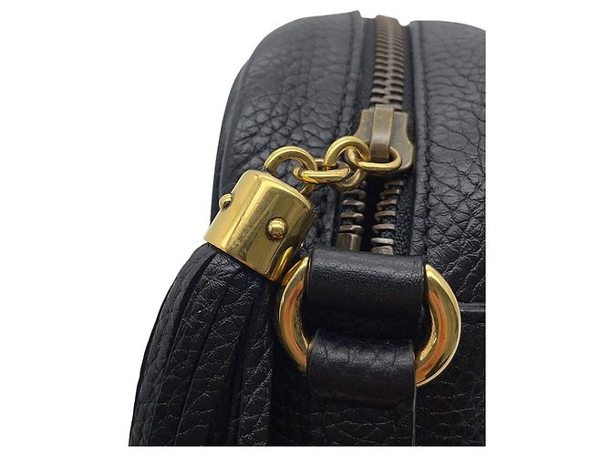 Borsa Gucci Soho Disco in pelle nera Nero - vista 11