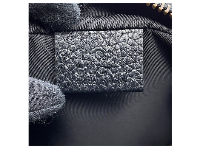 Borsa Gucci Soho Disco in pelle nera Nero - vista 12