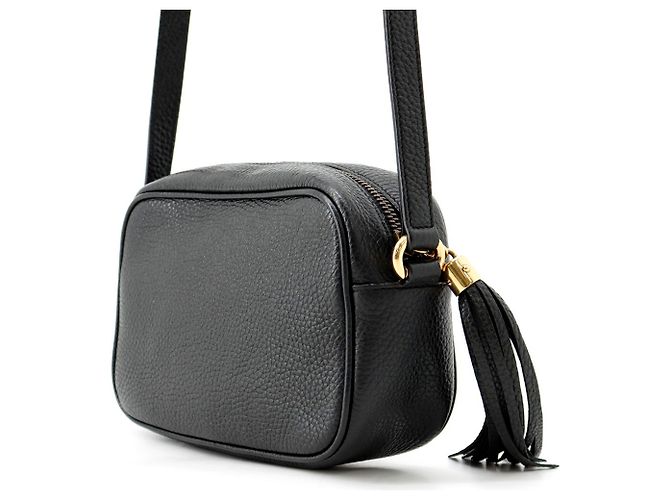 Borsa Gucci Soho Disco in pelle nera Nero - vista 2