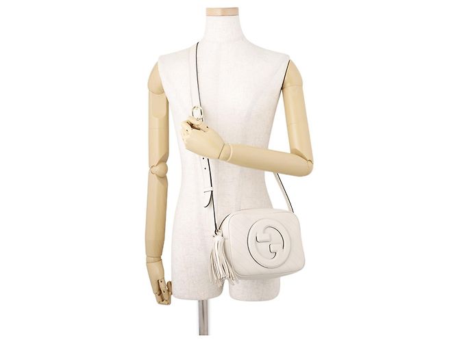 Borsa a tracolla piccola Gucci Blondie Crudo - vista 4