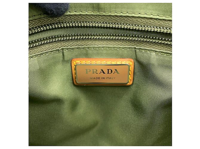 Prada Saffiano Medium Schultertasche Grün - Ansicht 16