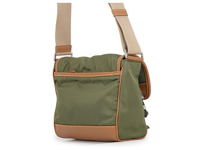 Prada Saffiano Medium Schultertasche Grün - Ansicht 2