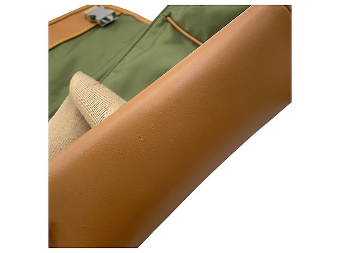 Prada Saffiano Medium Schultertasche Grün - Ansicht 7