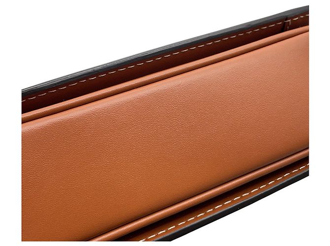 Céline Borsa a tracolla Celine Teen Triomphe Canvas Leather Marrone Crudo - vista 12