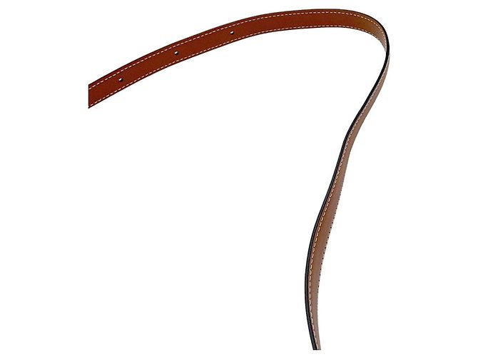 Céline Borsa a tracolla Celine Teen Triomphe Canvas Leather Marrone Crudo - vista 13