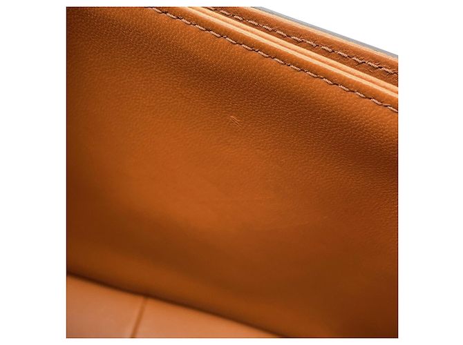 Céline Borsa a tracolla Celine Teen Triomphe Canvas Leather Marrone Crudo - vista 8