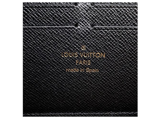 Louis Vuitton Monogram Reverse Portefeuille Clemence Long Wallet Nero - vista 9